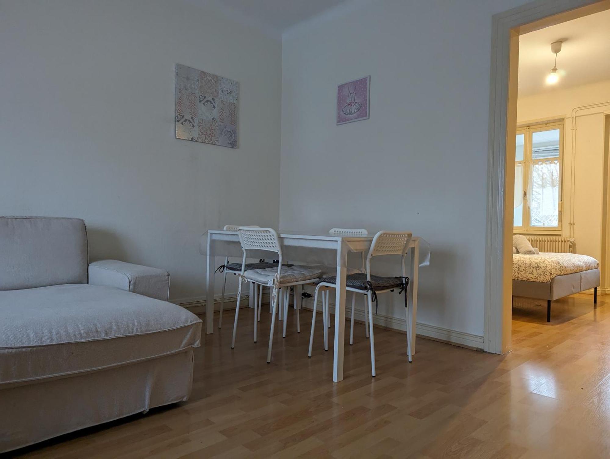 Le Balois - Appartement 2 Chambres, Salon, Cuisine Equipee, Parking Et Wifi Gratuit Mulhouse Exterior foto